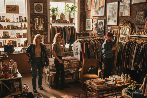 Thrift Store Shopping